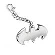 Batman Steel Emblem Key Chain